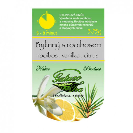 Gatuzo čaj - Bylinný čaj s rooibosem