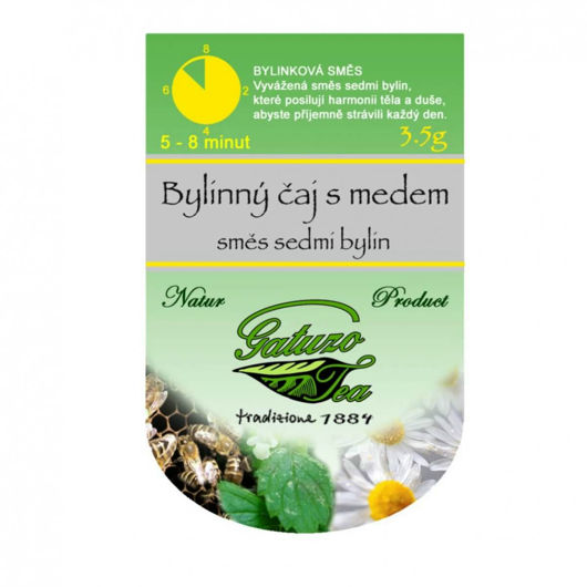 Gatuzo čaj - Bylinný čaj s medem